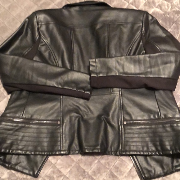 Giuliana leather Moto jacket XS - Picture 7 of 7